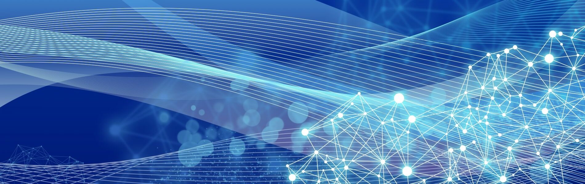 名刺デザイン風サイバー波形画像